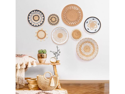 Moderner Bauernhaus Boho Dekor Marokkanische Küchenwand